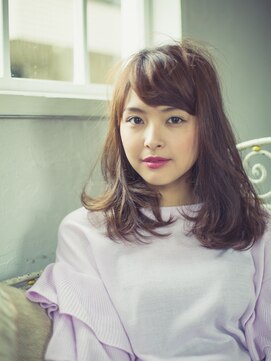 美容室 リズヘアー 稲毛店(Riz hair) ランバムワンカールミディ【稲毛】