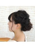 《五番街》ふんわりアップスタイル