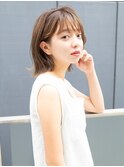 シースルー外ハネボブ【20代/30代/40代/表参道/井谷幸政】