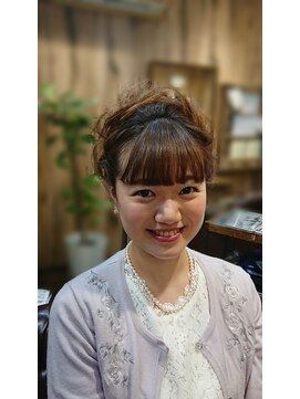 ヘアービスノ 住吉店(HAIR BISNO) 清楚系アップセット