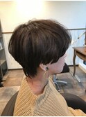 大人かわいいハンサムショート