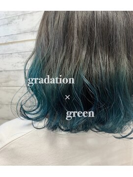 レガーミ(Legami) グラデーション×インナーグリーン