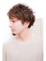 オーシャン(Ocean)&nbsp;［OCEAN　Hair&Life]ツーブロックショート☆ランダムパーマ☆