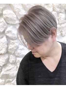 モアナ バイ ヘッドライト 駒沢大学店(Moana by HEADLIGHT) Moana【駒沢】#ハンサムショート#センターパート#20代30代40代