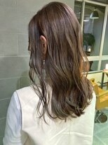 イロプラスソイ(iro + soi)&nbsp;▲くすみラベンダーベージュ×ゆったりレイヤーセミディ▲