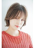 外ハネショート