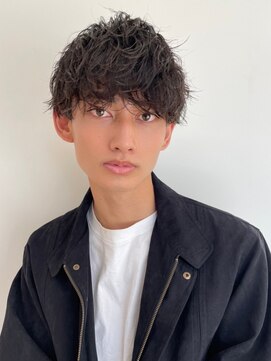 ツーダブルバイフィフス 西梅田店(WW.. by fifth) ツイストスパイラルパーマメンズパーマツイストパーマウルフ梅田