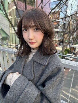 アンククロス 青山店(ANKH CROSS) ボブ×グレージュ