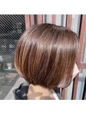 白髪ぼかしハイライト(ブリーチ有)