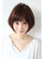 リノ 吉祥寺(Lino kichijoji)&nbsp;20代30代40代小顔丸みショートボブ吉祥寺ミルクチョコレート