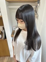 ヘアーホームイロ(Hair Home IRO)&nbsp;オリーブグレージュ暗髪カラー