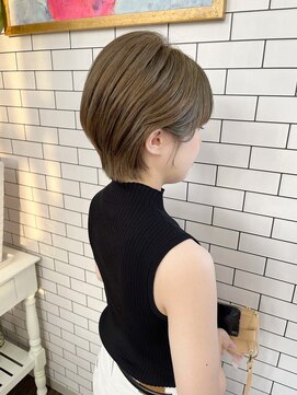 リール(THE RIRE.) ＊THE  RIRE.  オリーブベージュ×ショートスタイル＊