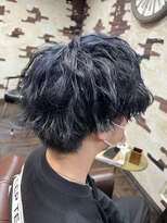 ヘアー クリエイト カルバリ(HAIR CREATE Calbari)&nbsp;透け感ブルーブラック
