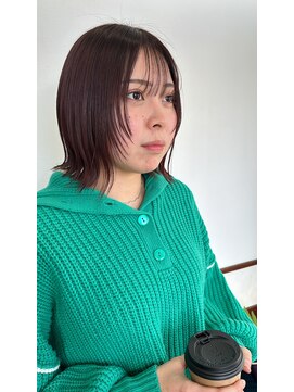 ヘアサロンアコール(Hair Salon acoord) 冬っぽカシスカラー