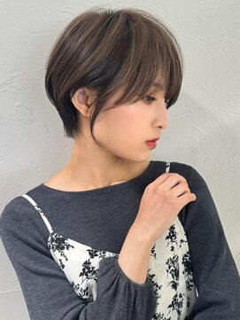 アンド ストーリーズ(&STORIES) ショートボブ髪型30代40代50代前髪あり前髪なし面長丸顔【荒牧】