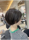 直毛の方にもおすすめ★丸みショート