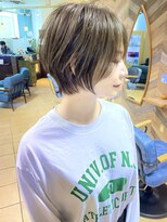 ネオリーブ モカ 川崎チネチッタ店(Neolive mocca)&nbsp;30代40代50代 大人 ショートボブ 小顔 川崎 オリーブベージュ