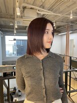 ヌープヘアーアイス(NUUP.hair ici)&nbsp;大人ガーリー大人美人透明感髪質改善ニュアンスカラーラベンダー