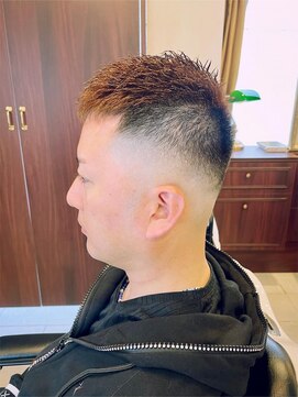 グレイスフルバーバーロンドン 大宮店(Graceful Barber London) 【40代 男性】ロンドンハイフェード(大宮/バーバー)