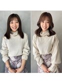 ストレートから華やかウェーブへ、簡単スタイルチェンジ