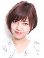 モニカ 西宮北口(Monica) 前下がりボブ・ 内巻きワンカール・ ボブショート・暗髪