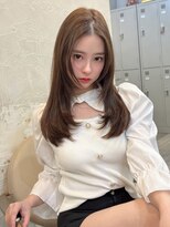 アンジェリカラボ 梅田店(ANGELICA LABO)&nbsp;ワンカールローレイヤー×顔まわり×髪質再生×韓国【川又】