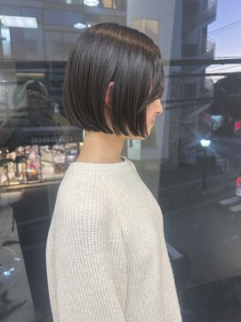 ラック 鎌倉店 (LUCK) ぱつっと*柔らかタッセルボブ