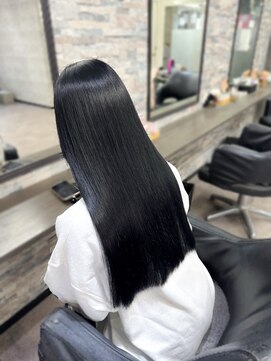 オズ 梅田店(OZ) ブリーチで落とせる◎オフブラック