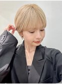 ハンサムショート/ショートボブ/マッシュショート/髪質改善