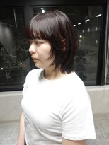 ネアー 新潟(NEER)&nbsp;アプリコットオレンジ/くびれヘア/ウェーブショート［新潟］