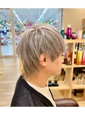 シルバーアッシュ×ナチュラルウルフ
