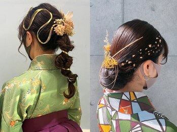 ロコ 門前仲町店(Loco by neolive)の写真/【成人式】振袖着付け【卒業式】袴着付けのご予約受付中♪電話予約のみ◇早朝受付可[門前仲町駅徒歩1分]