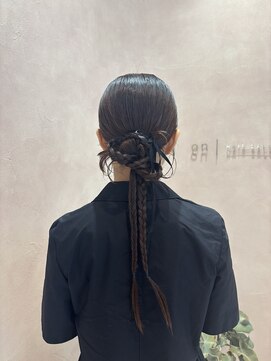 オン キャナルシティ博多前店(on) 【中里恵梨】ヘアセット/ヘアアレンジ/結婚式ヘア/カチモリヘア