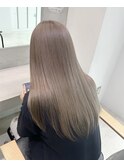 ミルクティーベージュ/ホワイトベージュ/川崎ブリーチ