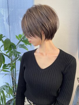 ロンドウル 熊本(Lond ulu) 大人美人ショートハイライト[熊本／上通/下通］