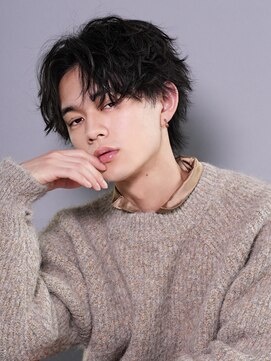 ダダ 本店(D.D.) 波巻きヘア/ツイスパ/センターパート/大人ヘア