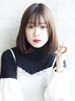コンティロミー(CONTI ROMMY.)&nbsp;ミディアムボブ酸性ストレート◎前髪あり髪質改善20代～50代