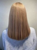 ナフィ バイ エイム 町田店(Nafie by eim)&nbsp;ミルクティーベージュ/エアーストレート/こなれセミディ/垢抜け