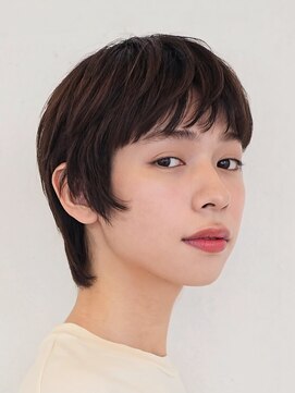 トリコ ショップアンドヘアサロン(tricot shop hair salon) 大人の骨格映える似合わせショート×癖毛パーマ　フクザワ