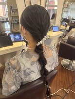 ヴィサージュエーデル(VISAGE edel)&nbsp;【ローポニーアレンジ】