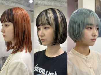 アルテフィーチェ 梅田(artefice)の写真/【梅田/ブリーチ】ブリーチあり・なしも自由自在!“抜け感x透明感”を叶えるデザインカラーで、理想の私に