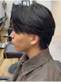 フェザーパーマ／ニュアンスパーマ／韓国マッシュ／我孫子/men's