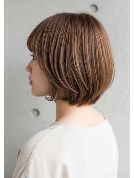 プラグ ヘアーデザイン 大名店(PLUG hair design) *ショートボブ/ショートヘア/脱白髪染め/白髪ぼかし/髪質改善