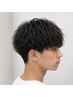 【メンズ人気パーマ】☆シャドウパーマ☆メンズカット込み￥12,500