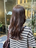 ラボー ノースプラザ店(LA'BO)&nbsp;ラベンダーブラウンカラー
