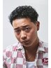 【THE漢髮】メンズカット+プレミアム極道パーマ￥13200～[メンズ/バーバー]