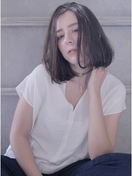 エイチ(H eitf) hayashi ハイライトカラー オリーブカラー セミウェットウェーブ