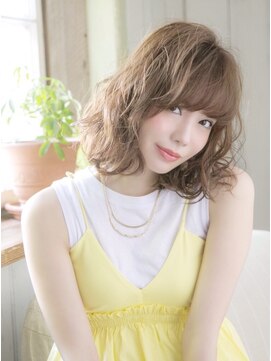 ロンドアベニール 北千住(Lond avenir) 【lond 本田奈穂美】くせ毛風大人エアリーミディアム