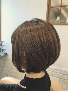 ミルク(MILK) ＊ミニボブ×ベイクドカラー＊