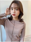 【HONEY渋谷】小室20代30代愛されモテ外ハネミディ